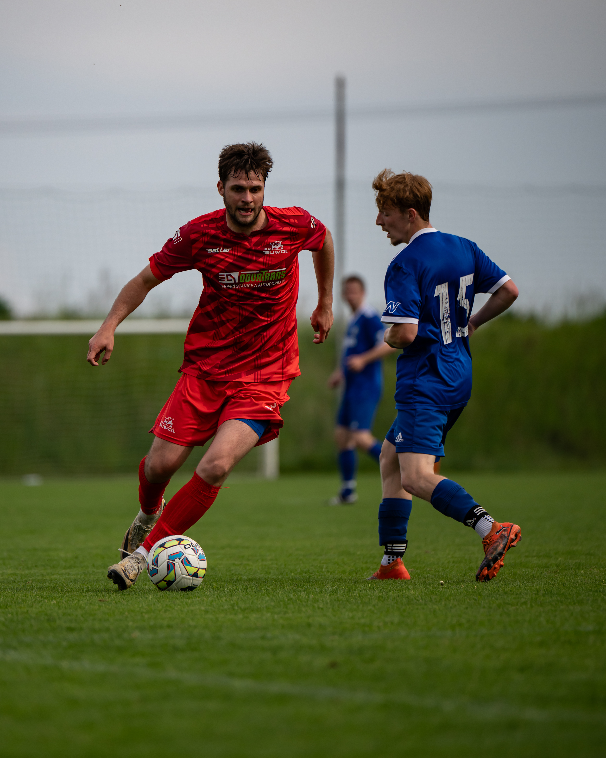 Sportovní fotografie – fotbal, akční záběr